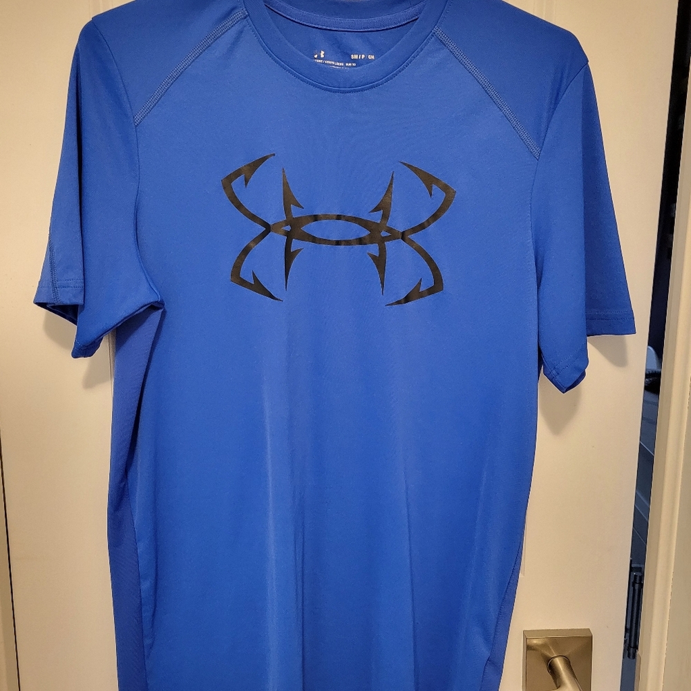 Under Armour Men's Blue Swim Shirt